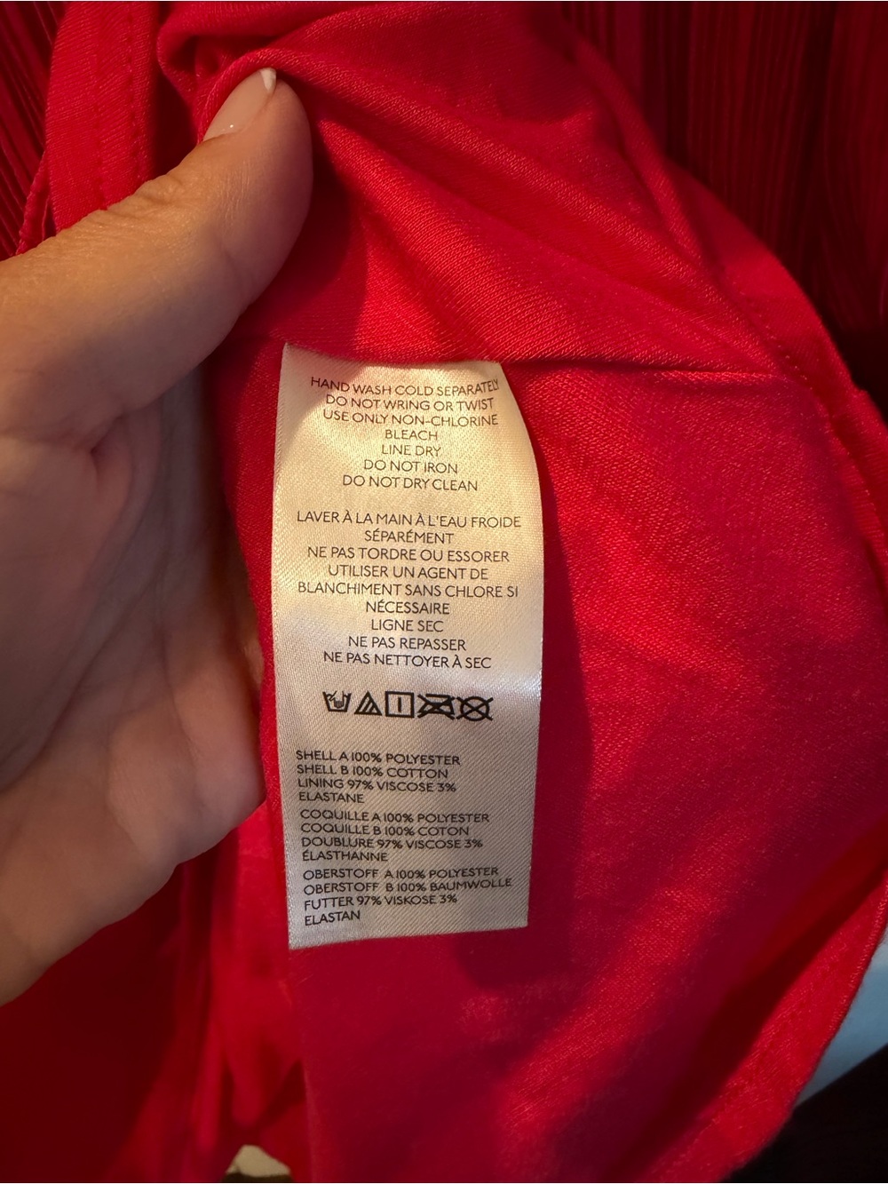 NWT By Anthropologie Cap Sleeve Plisse Fuchsia Mini Dress L - Picture 5 of 9